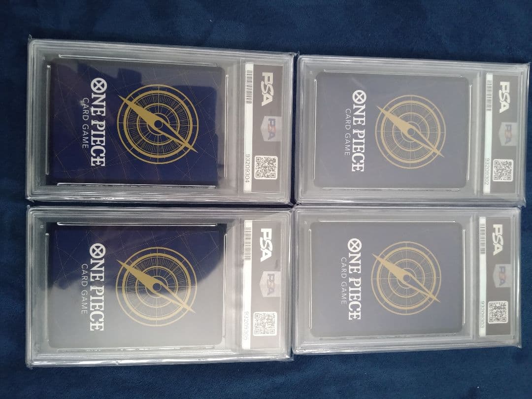 ルフィ　ゾロ　サンジ　チョッパー PSA10 連番 中国