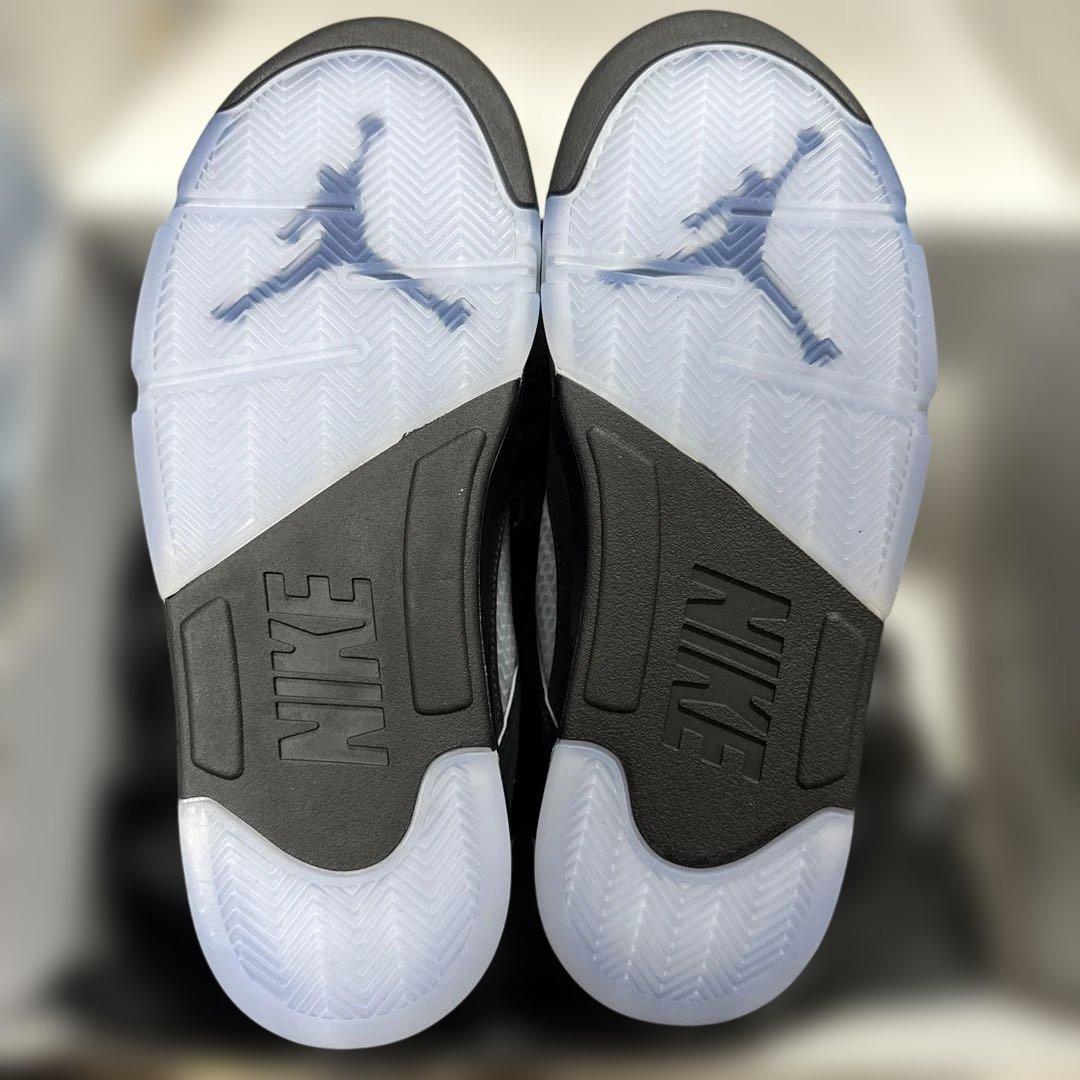 NIKE エアジョーダン 5 レトロ ブラック/メタリック 28.5㎝