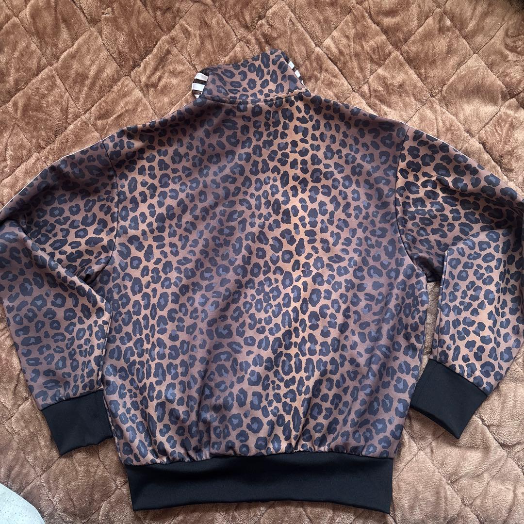 adidas ABCマート限定　レオパード トラックジャケット　L ヒョウ柄