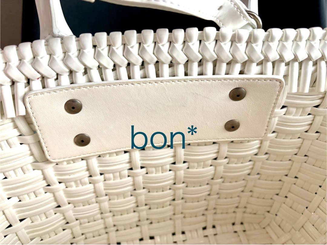 y【購入証明書あり】BALENCIAGA ビストロ バッグXS カゴバッグ