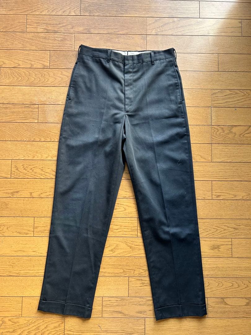 60’s~70's TOWNCRAFT ブラック スラックス
