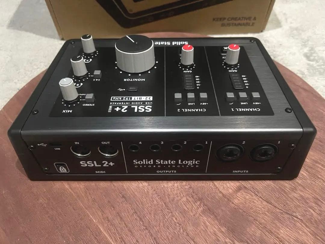 SSL2+ MKII USBオーディオインターフェイス 中古 美品