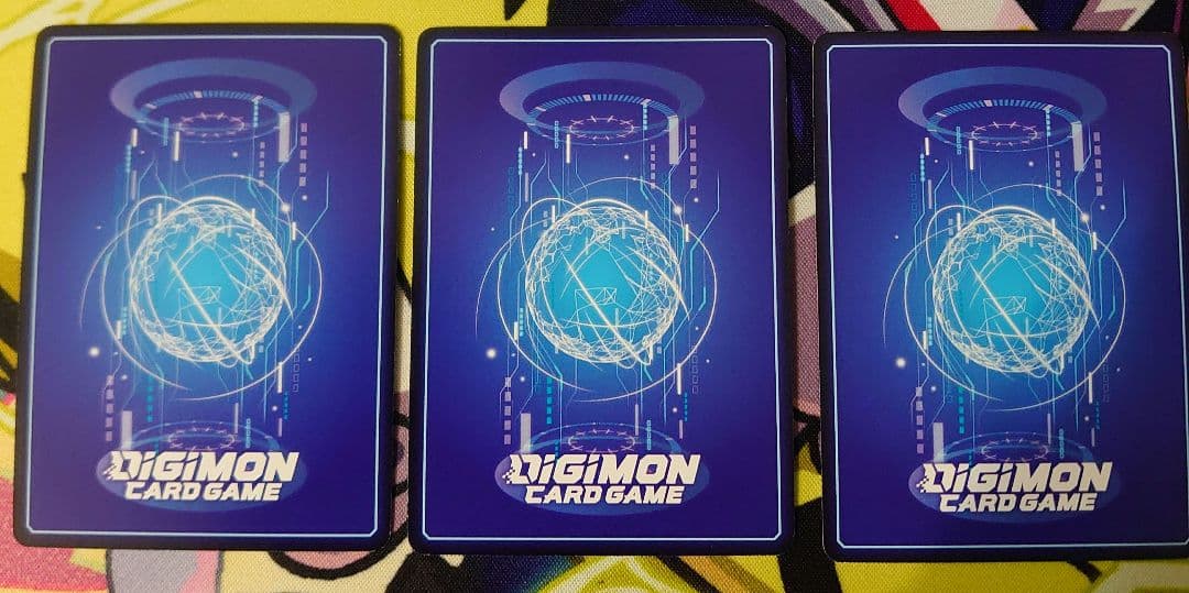 【デジモンカード】御神楽ミレイ　パラレル3枚