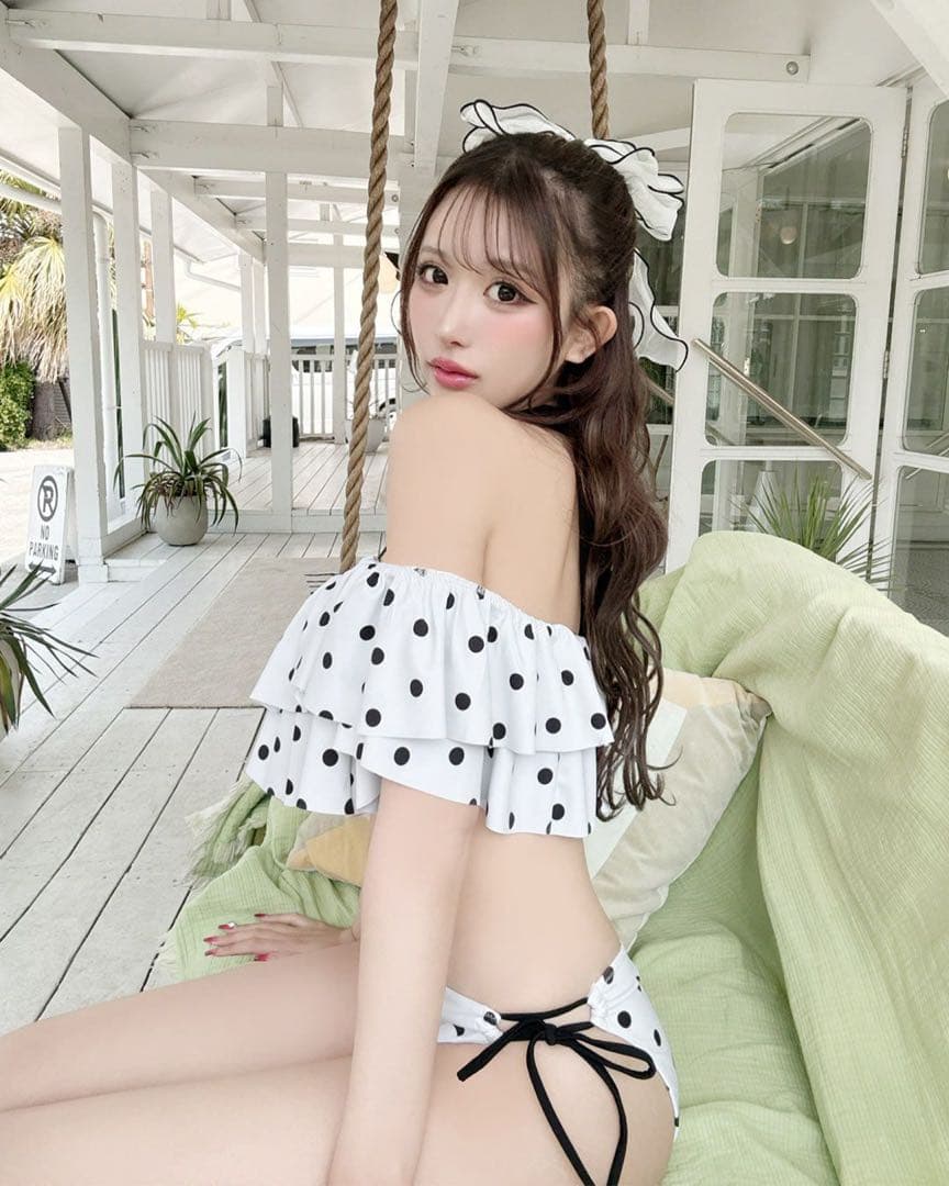 Cherimi シェリミー 水着 ホワイト Sサイズ ノベルティ付き