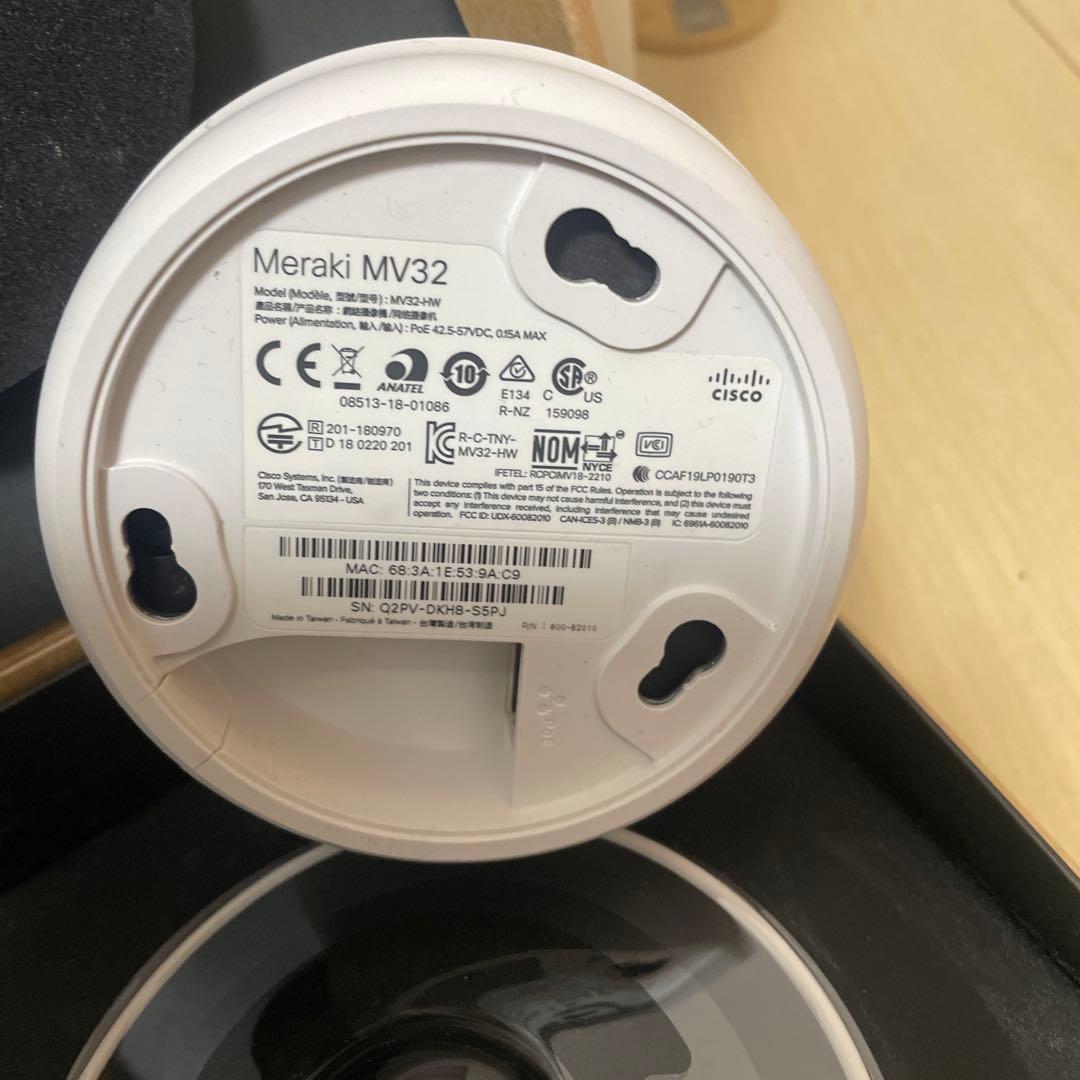 Meraki MV32 カメラ