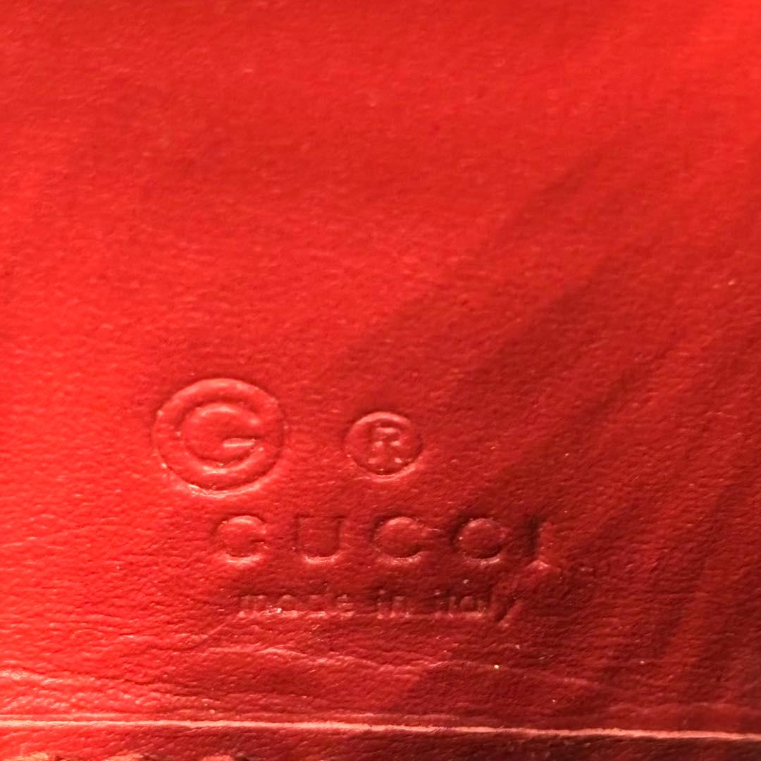 GUCCI グッチ GGブルームス スプリーム レザー 長財布 PVC 花柄