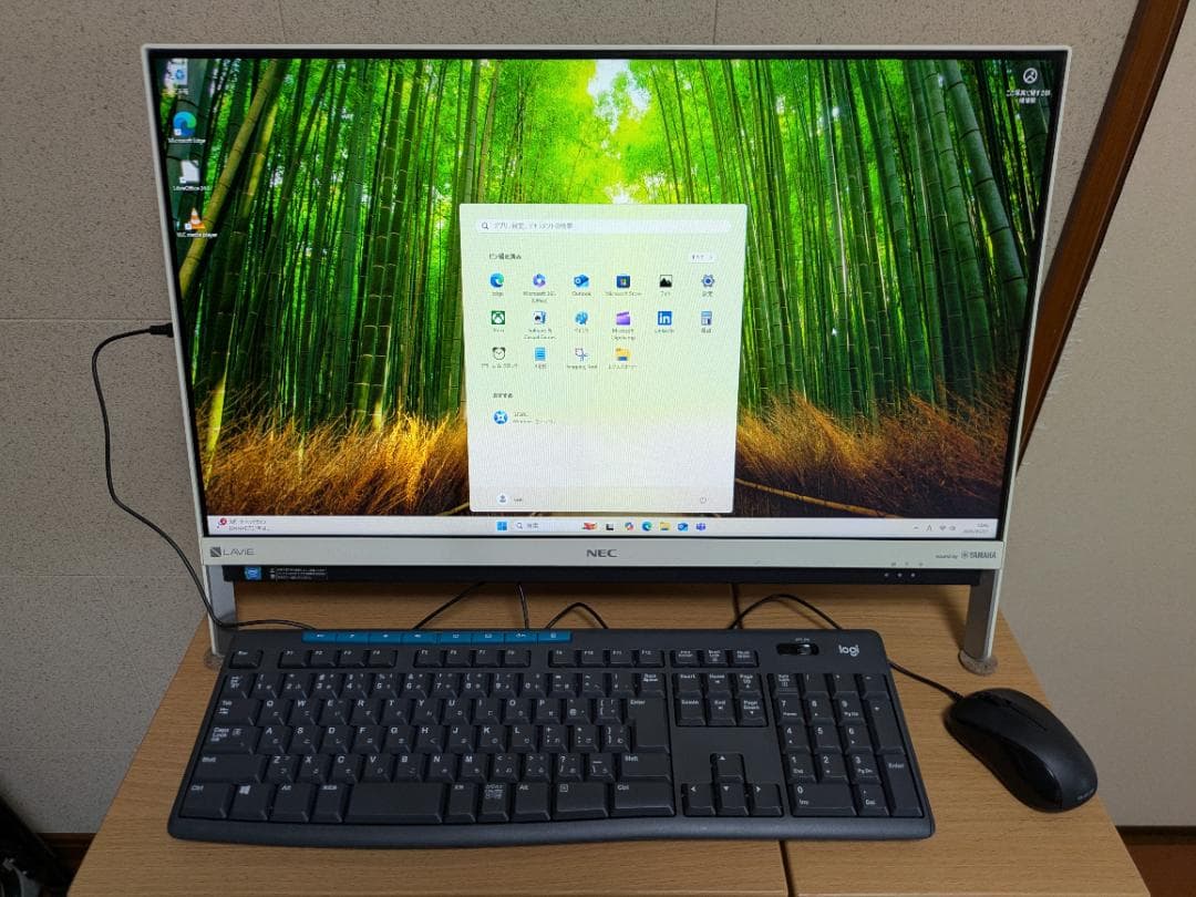 NEC デスクトップ一体型　DA370G Celeron 3865U