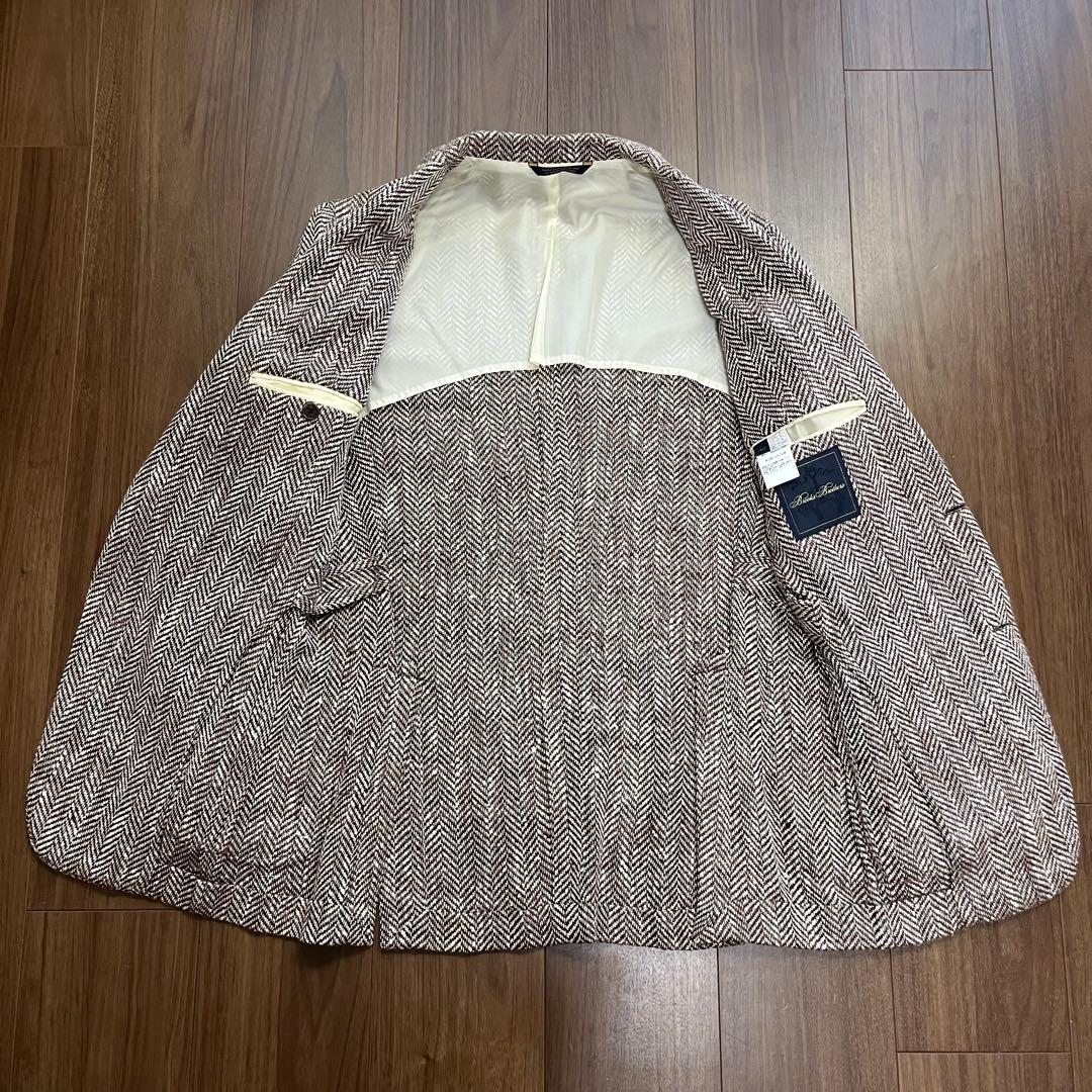 タグ有 US製 ブルックスブラザーズ ヘリンボーン テーラードジャケット