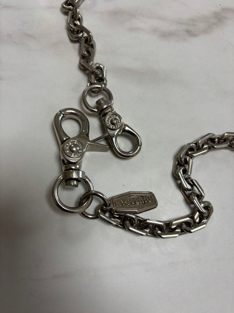 HYSTERIC ウォレットチェーン シルバー