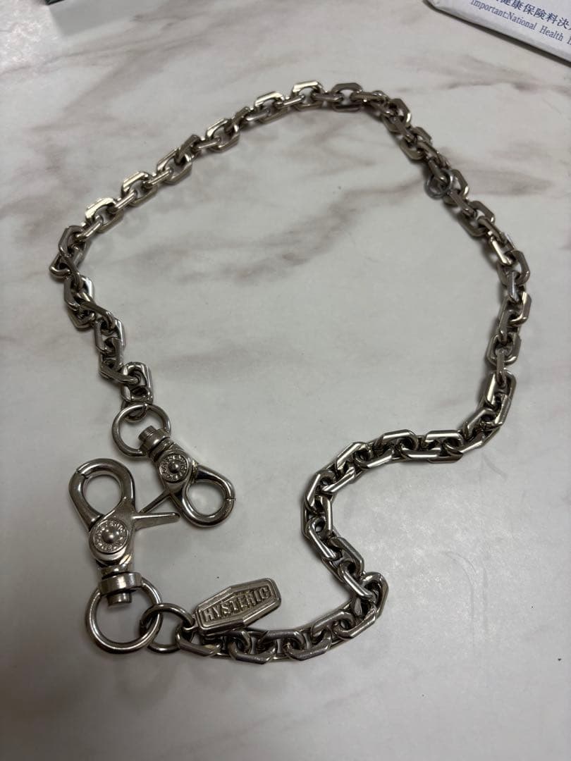 HYSTERIC ウォレットチェーン シルバー