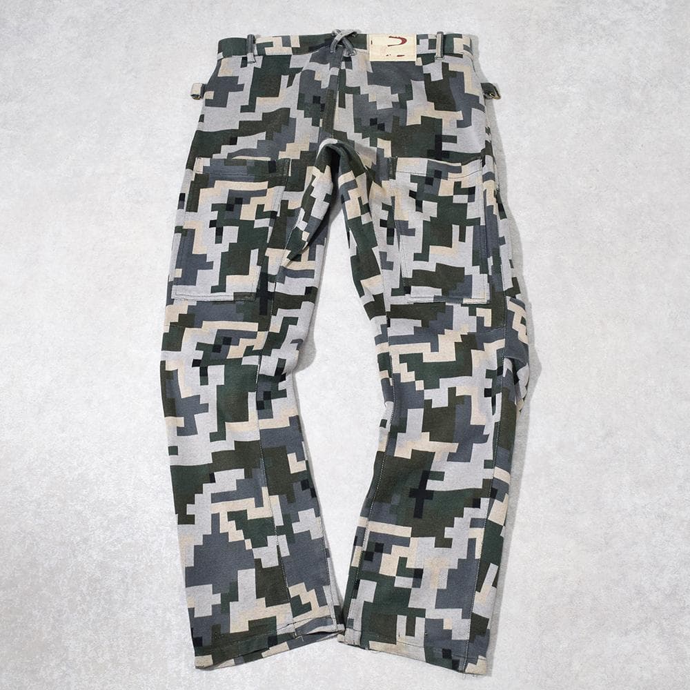 90s ビューティビースト beauty:beast 立体裁断 デジカモ パンツ