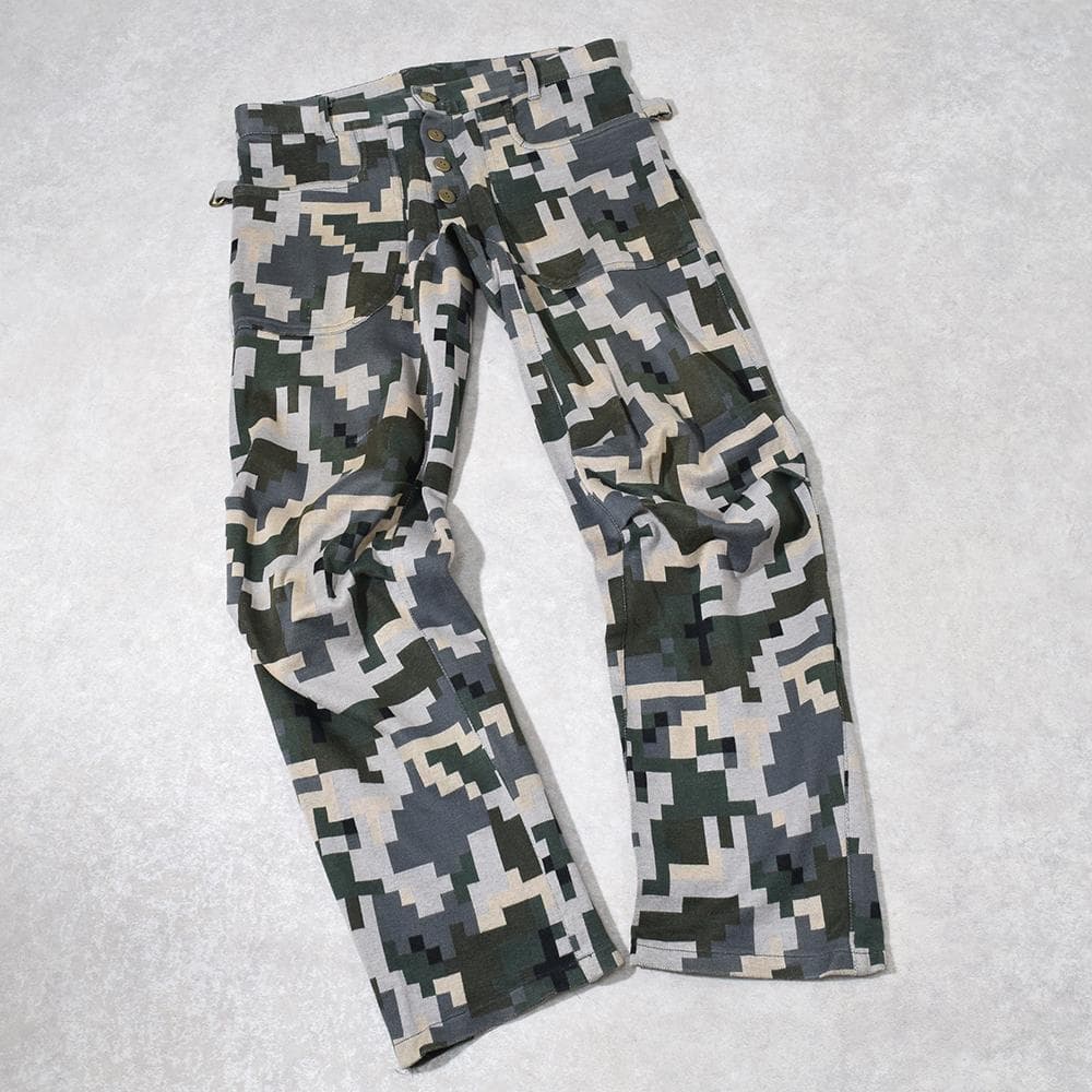 90s ビューティビースト beauty:beast 立体裁断 デジカモ パンツ