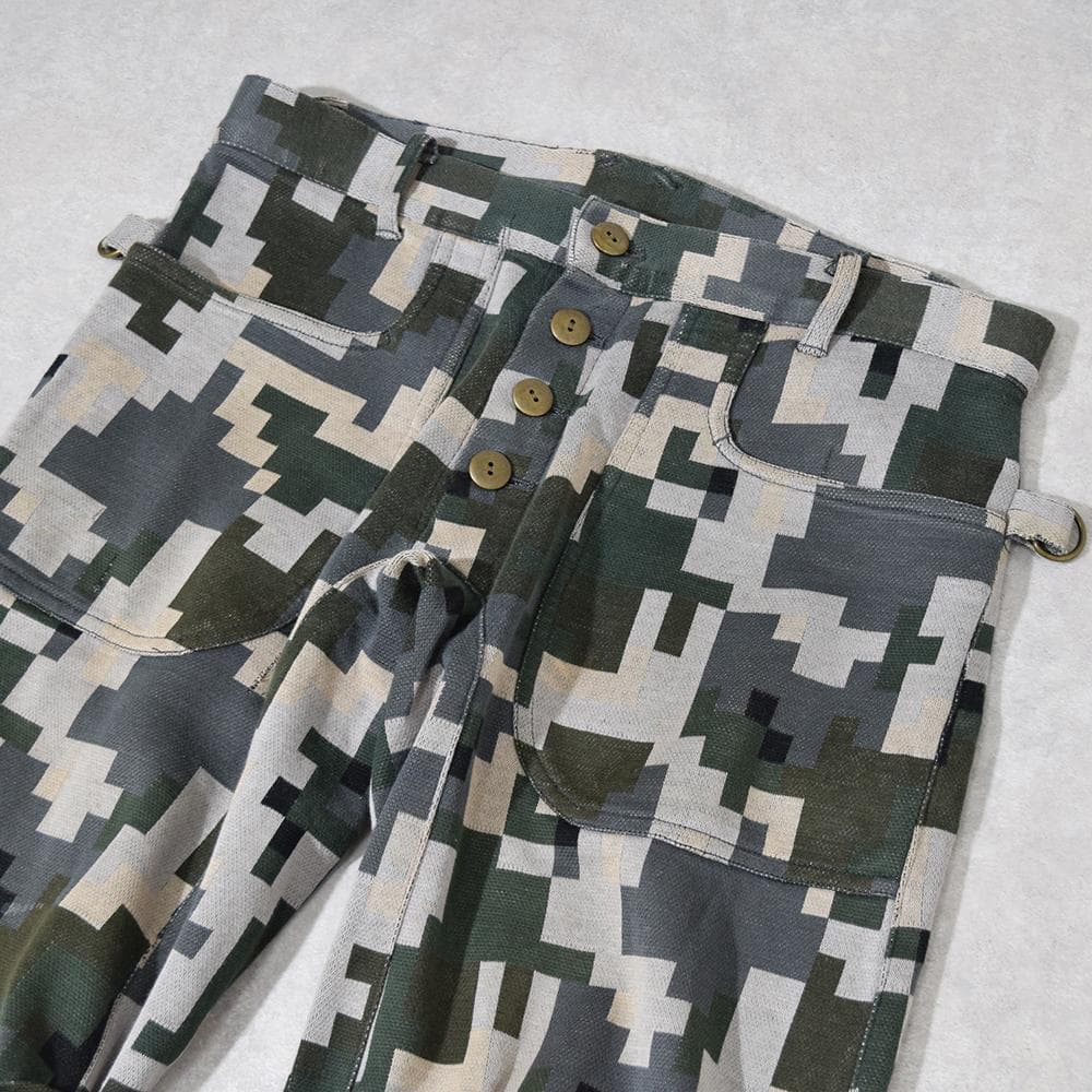 90s ビューティビースト beauty:beast 立体裁断 デジカモ パンツ