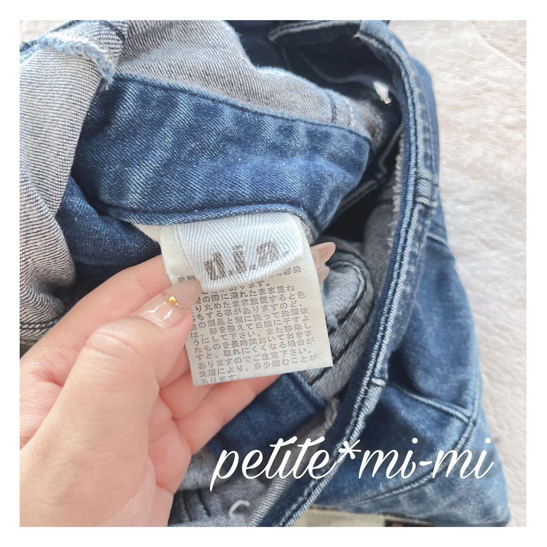 d.i.aハイウエストデニムショートパンツ