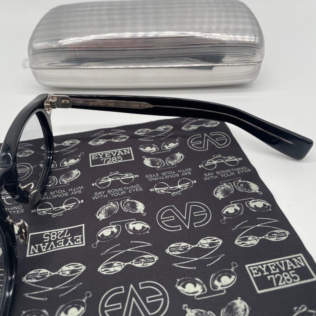 極美品 EYEVAN 7285 model351 芸能人着用モデル サングラス