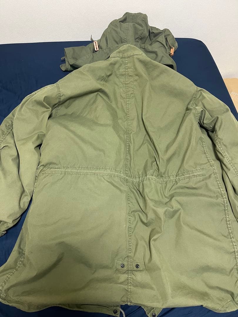 米軍実物　Ｍ-65 フィッシュテールパーカ フルセット