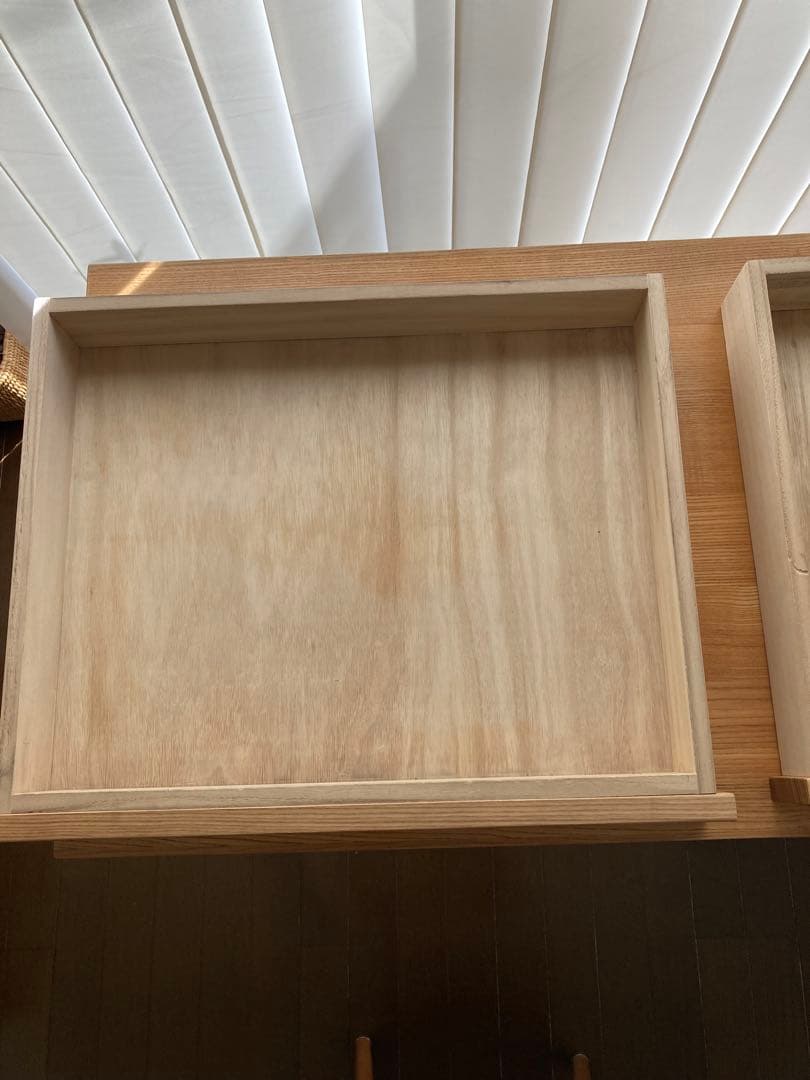 (直接手渡し) 廃盤 無印良品 タモ材 デスク キャビネット チェア 3点セット