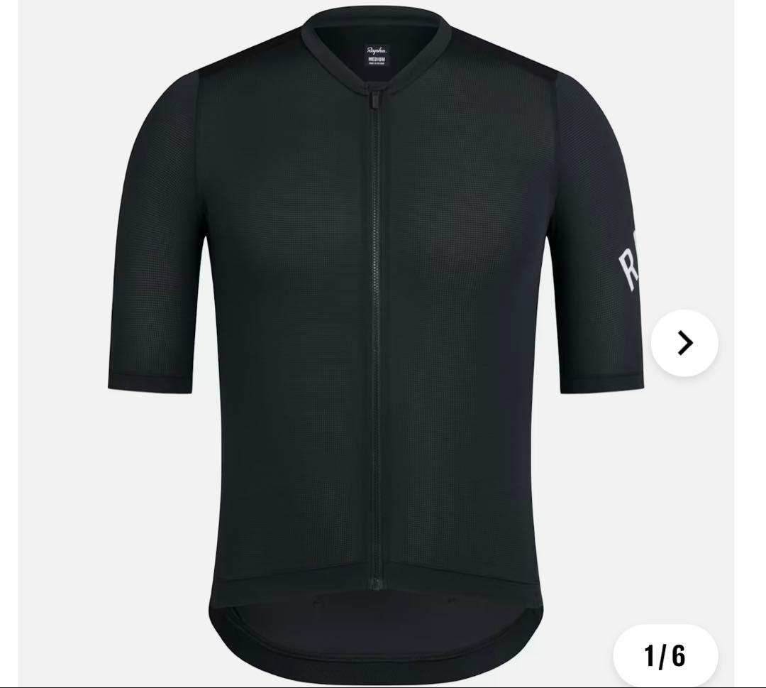 【vail816】ラファ ジャージ黒 XS＋プロチームビブショーツXS緑