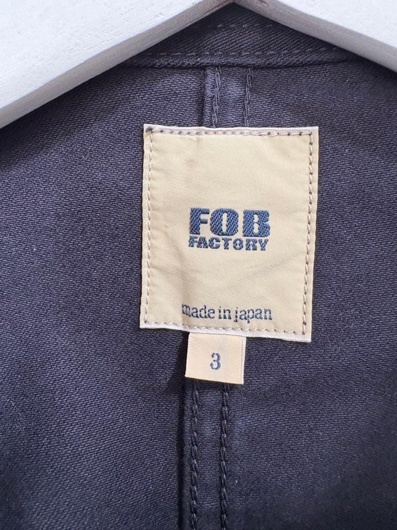 FOB FACTORY フレンチモールスキンジャケット　ネイビー