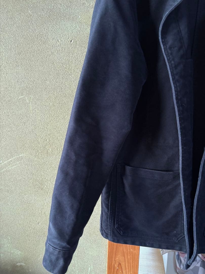 FOB FACTORY フレンチモールスキンジャケット　ネイビー