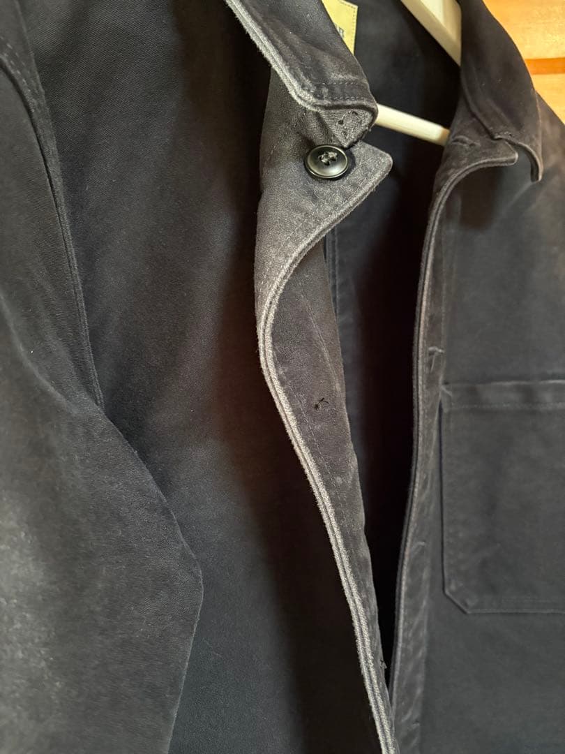 FOB FACTORY フレンチモールスキンジャケット　ネイビー