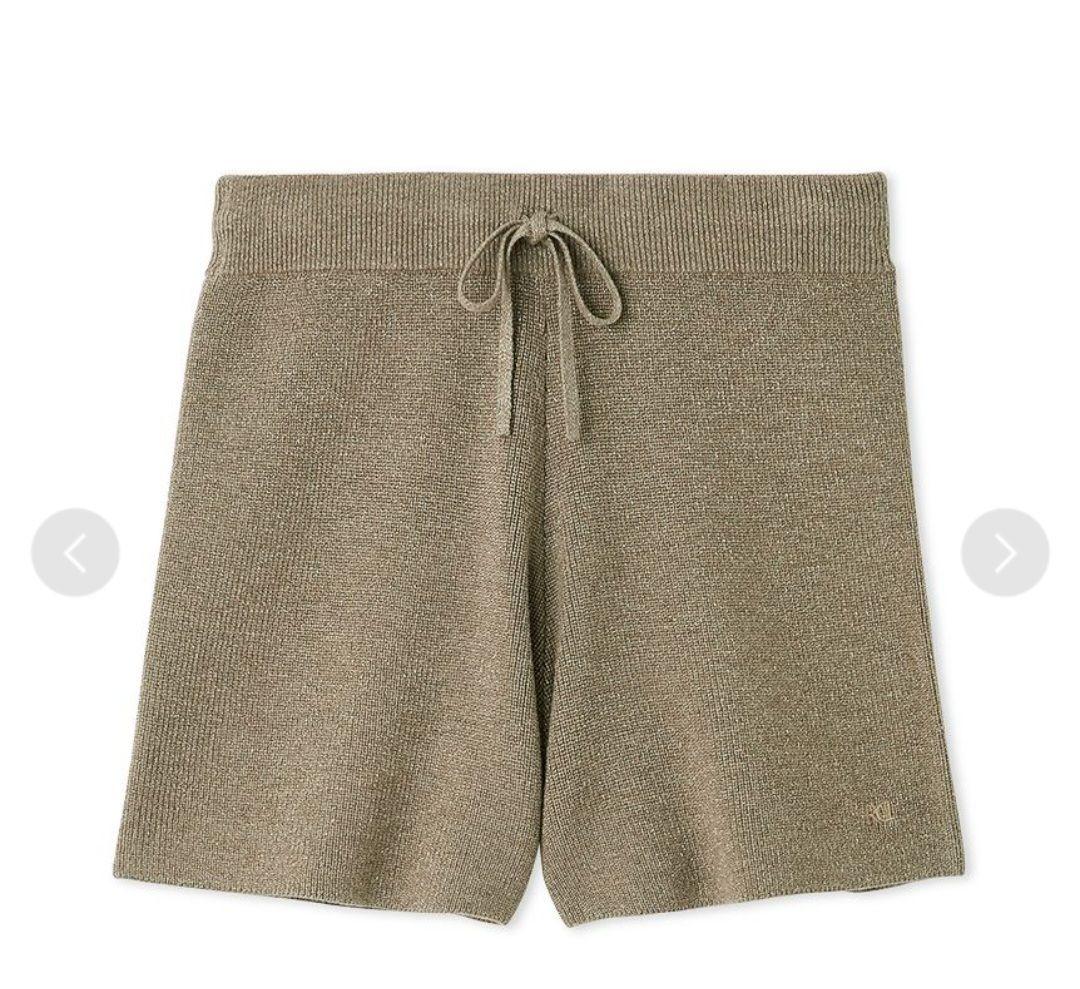 新品【FRAY I.D】ウォッシャブルカシミヤシルクニットショートパンツ