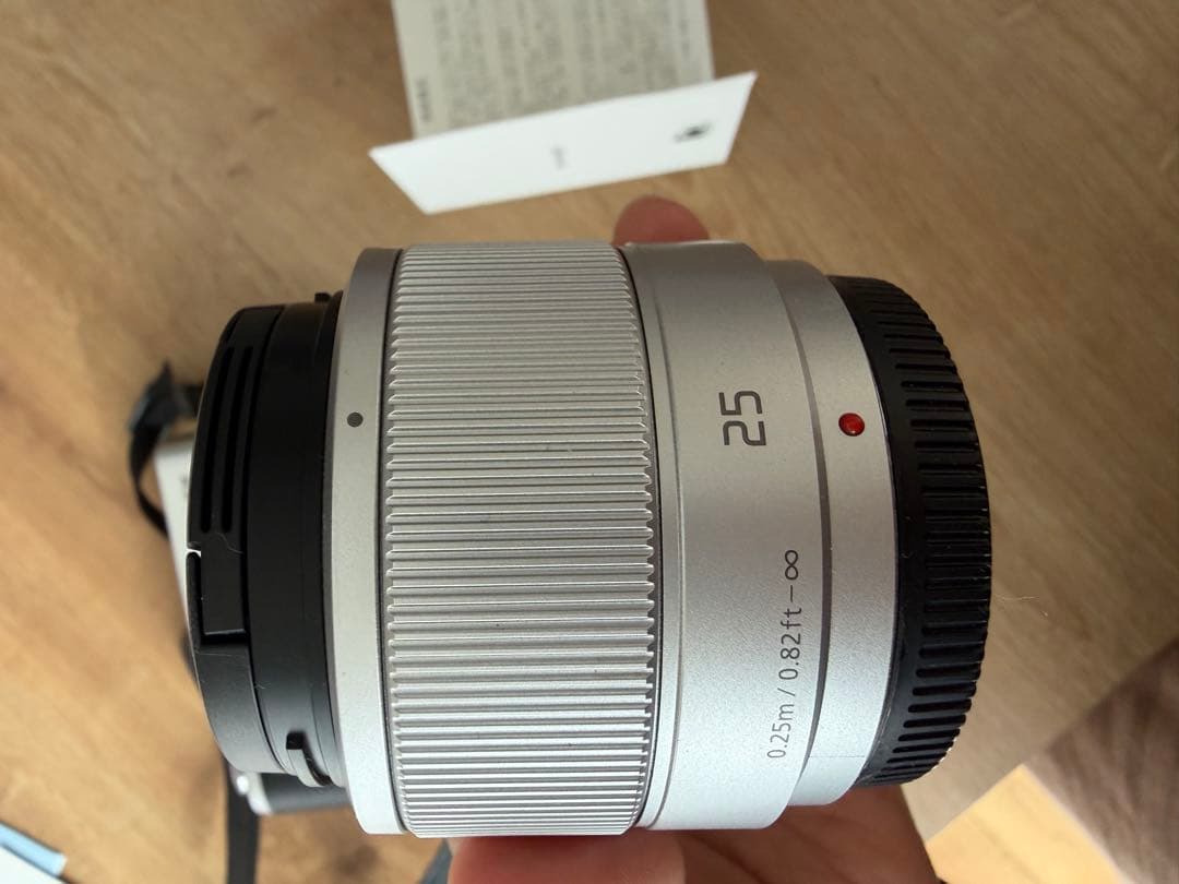 LUMIX DMC-GX8 単焦点レンズ＆バッテリー3個セット【使用頻度少】