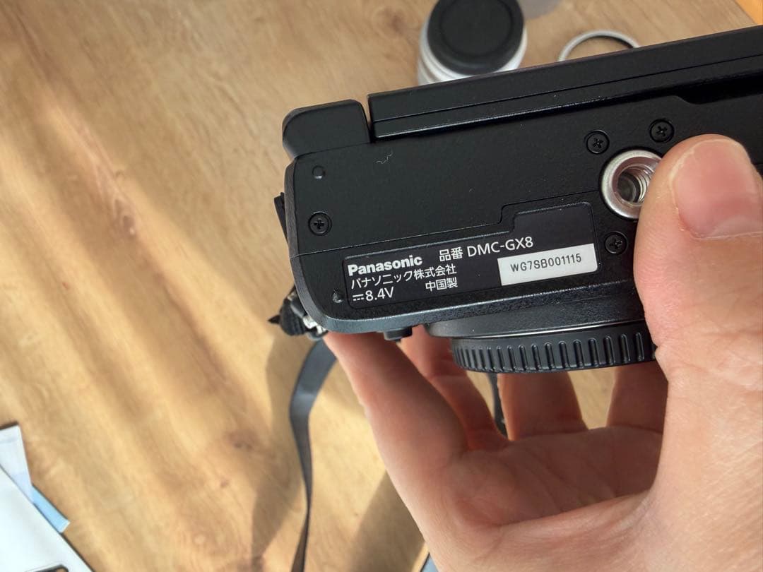 LUMIX DMC-GX8 単焦点レンズ＆バッテリー3個セット【使用頻度少】