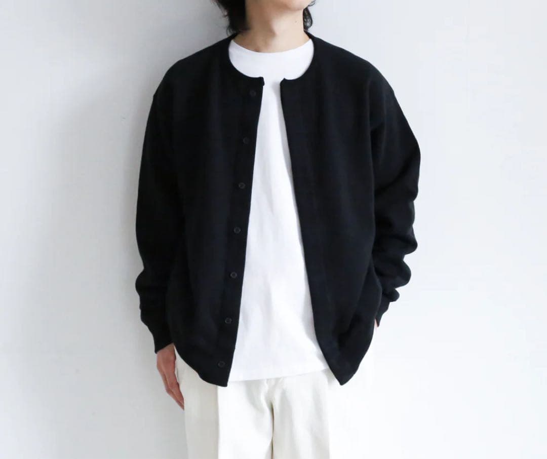 【美品】AURALEE HEAVY BD SWEAT CARDIGAN