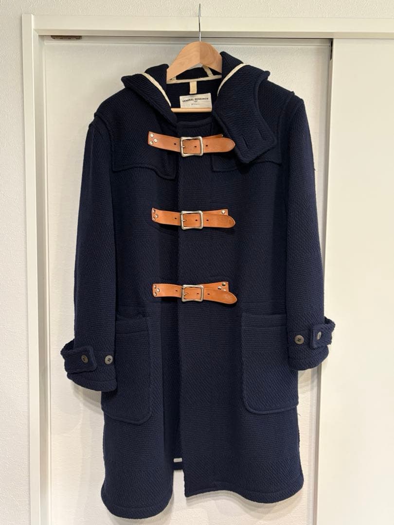 ジェネラルリサーチ　ダッフルコート　ネイビー