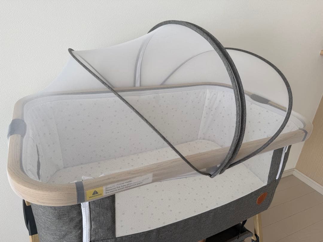 【添い寝に便利】HZDMJ 折りたたみベビーベッド