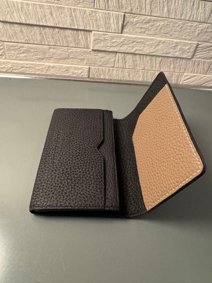 ボナベンチュラ　カードケース　名刺入れ　ブラック