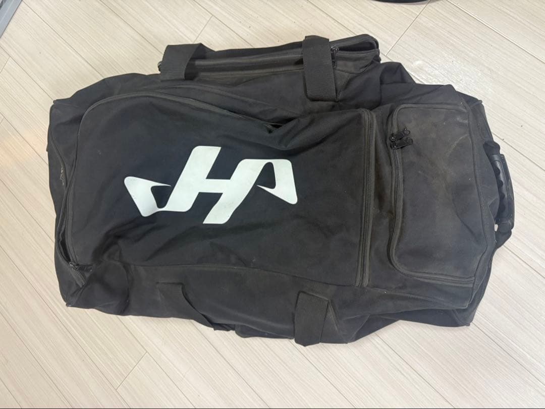 ハタケヤマキャッチャー防具軟式用 キャスター付きバッグ