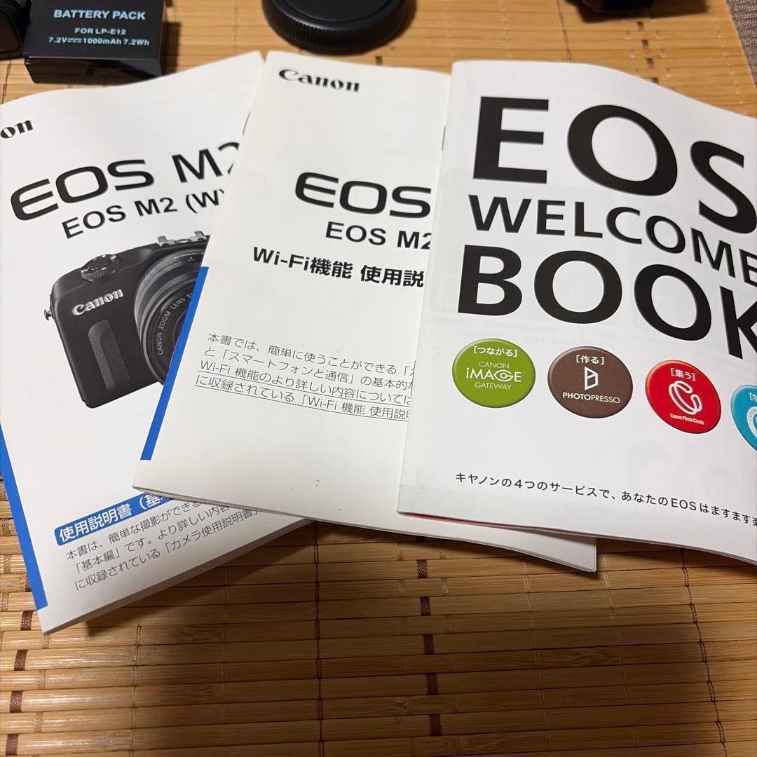 Canon EOS M2 ミラーレスカメラ