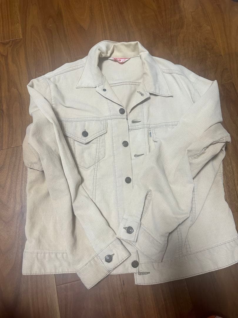 Levi's ベージュ コーディロイジャケットサイズ44