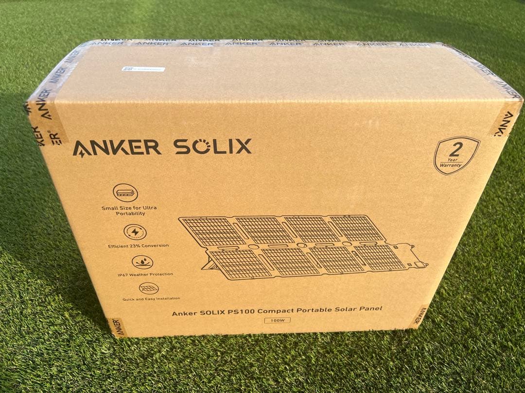 Anker PS100 コンパクト　新品未使用　ソーラー　バッテリー　おまけ付き