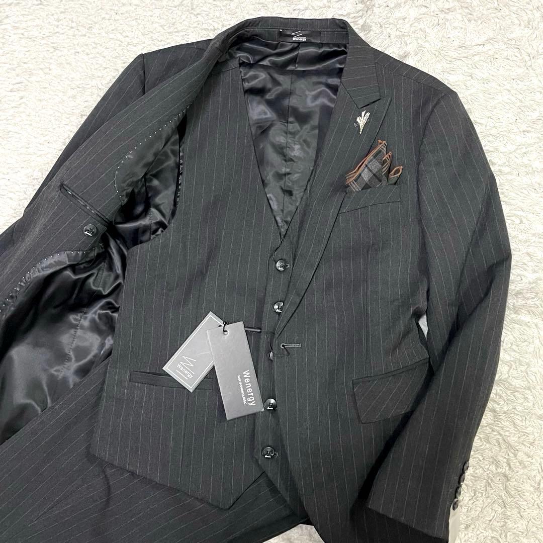 【新品未使用】4点セット スリーピース Wenergy スーツ Mサイズ