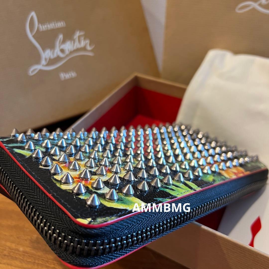 マ*ツ様 新品 限定品 ルブタン パネトーネ ハワイアン ボタニカル 長財布　メ