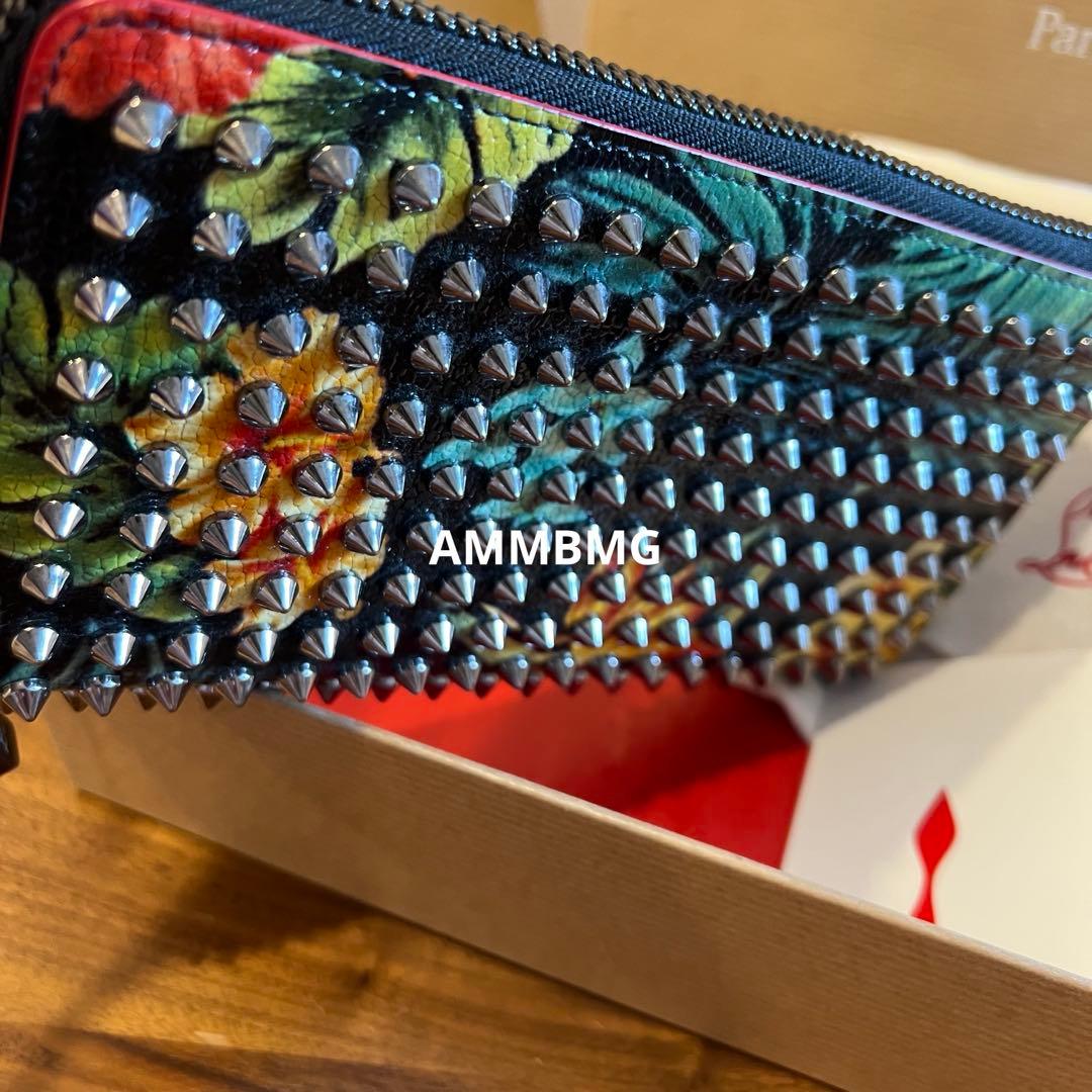 マ*ツ様 新品 限定品 ルブタン パネトーネ ハワイアン ボタニカル 長財布　メ