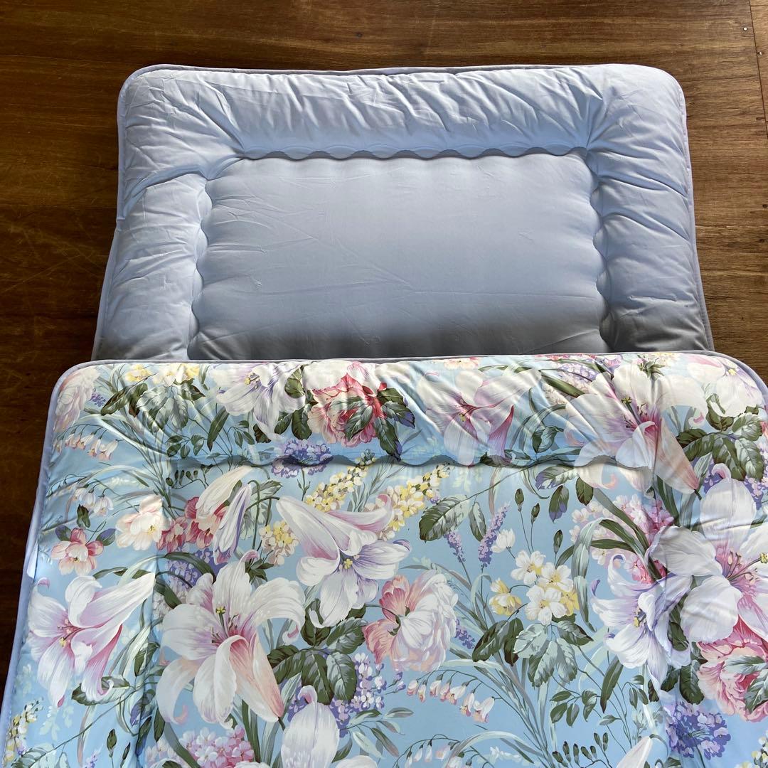 新品　未使用　生地　綿　100％使用　敷布団　シングル　３枚セット