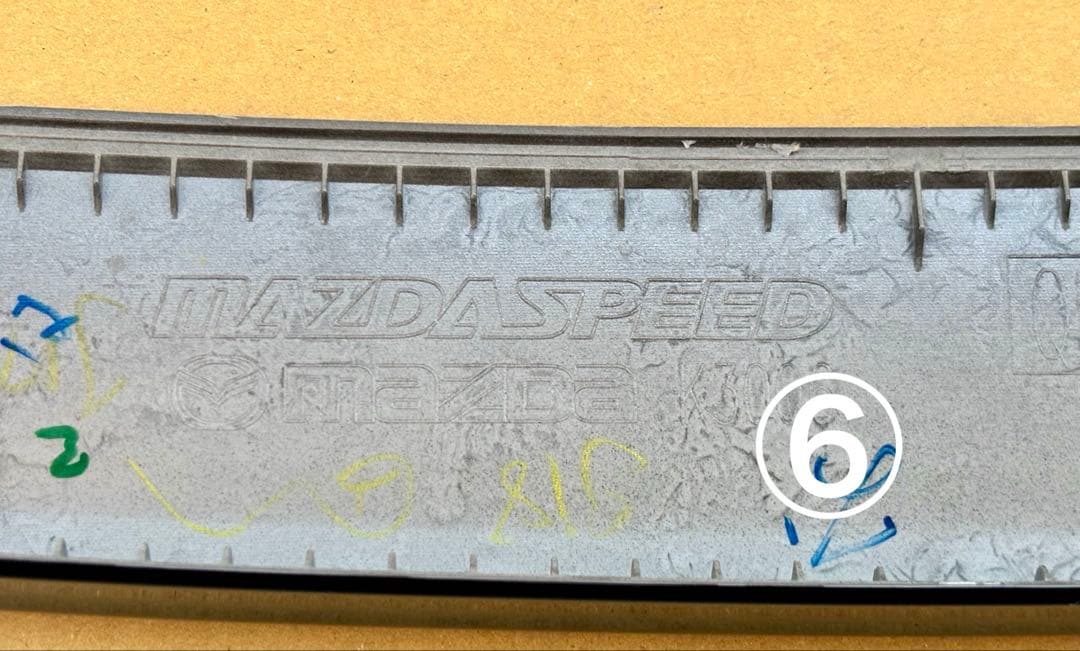 NDロードスター用　マツダスピード　リアスポイラー　ブリリアントブラック