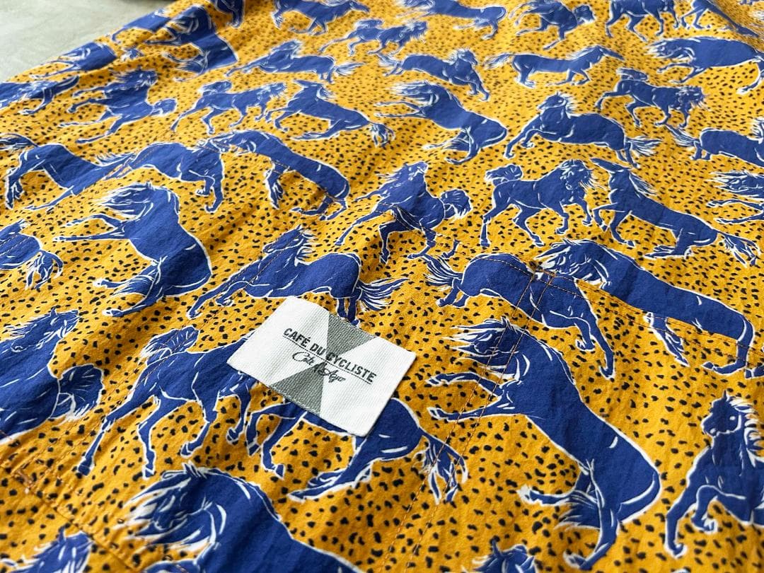 【美品】Café du Cyclisteグラベルシャツ（M）