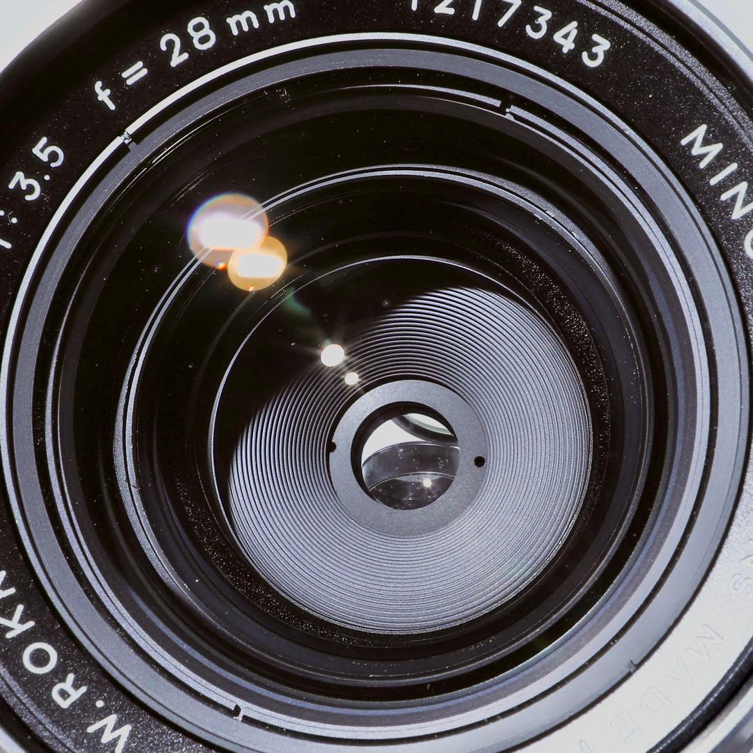 【完動品】Minolta MC W ROKKOR-SG 28mm f/3.5初代
