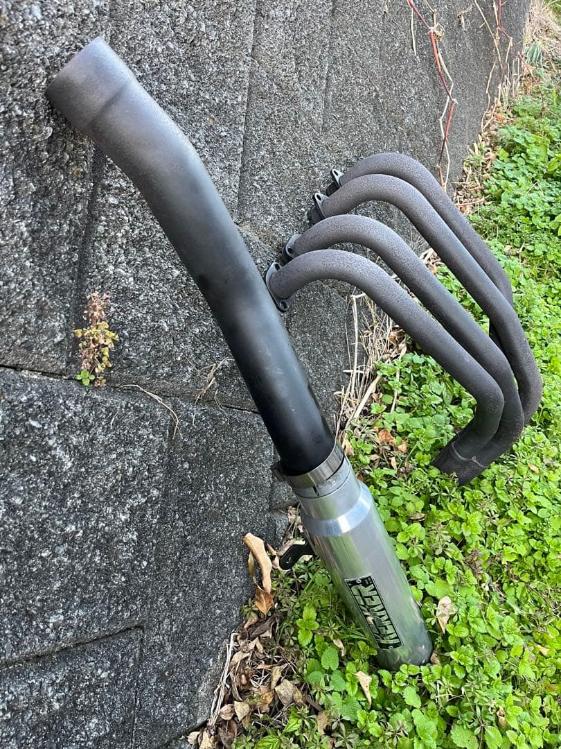 ゼファー1100 マフラー　フルエキ　KERKER？当時物？廃盤？　送料込