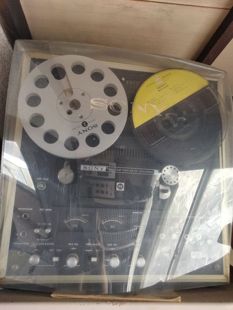 アンティーク　昭和レトロ ソニー　SONY　テープコーダー