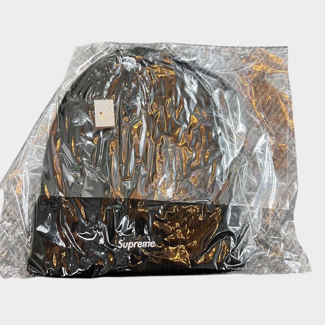 新品 Supreme 25ss Overdyd Beanie Black 未開封
