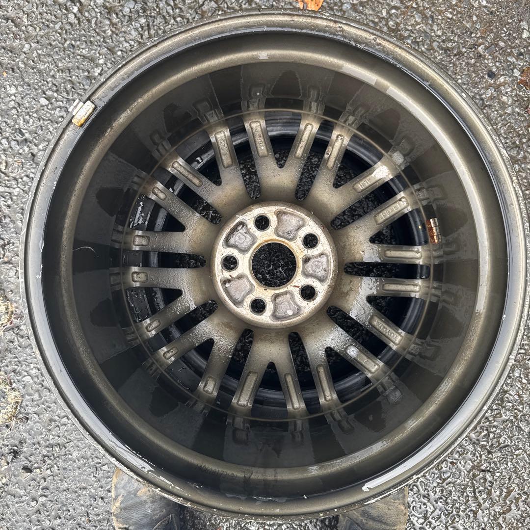 トヨタクラウン210？純正ホイール　一本アスリート　ブラックスパッタリング？