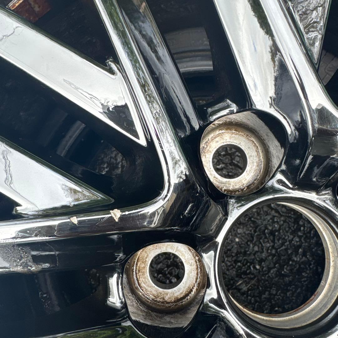 トヨタクラウン210？純正ホイール　一本アスリート　ブラックスパッタリング？