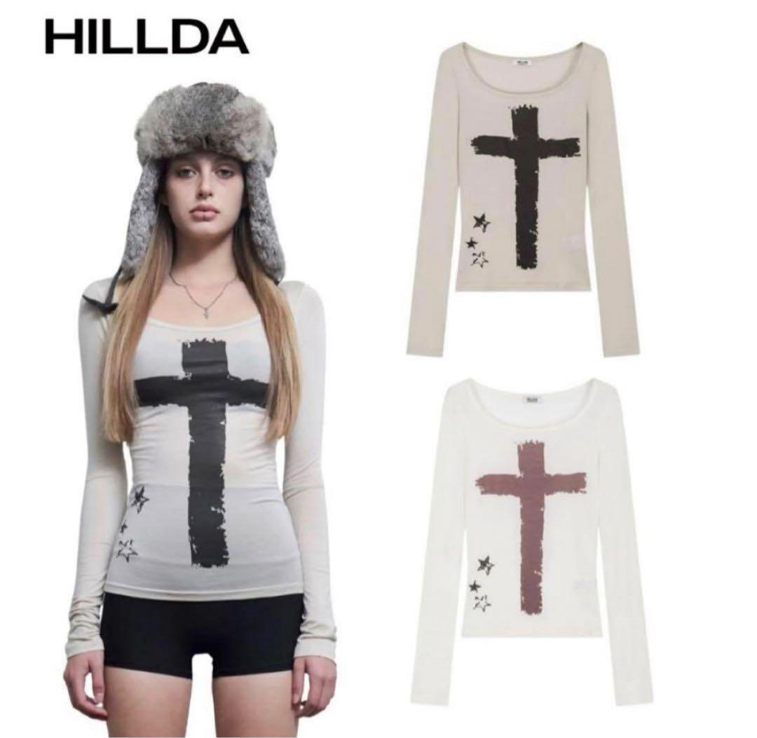 HILLDA ヒルダ トップス Emergency Long Sleeve