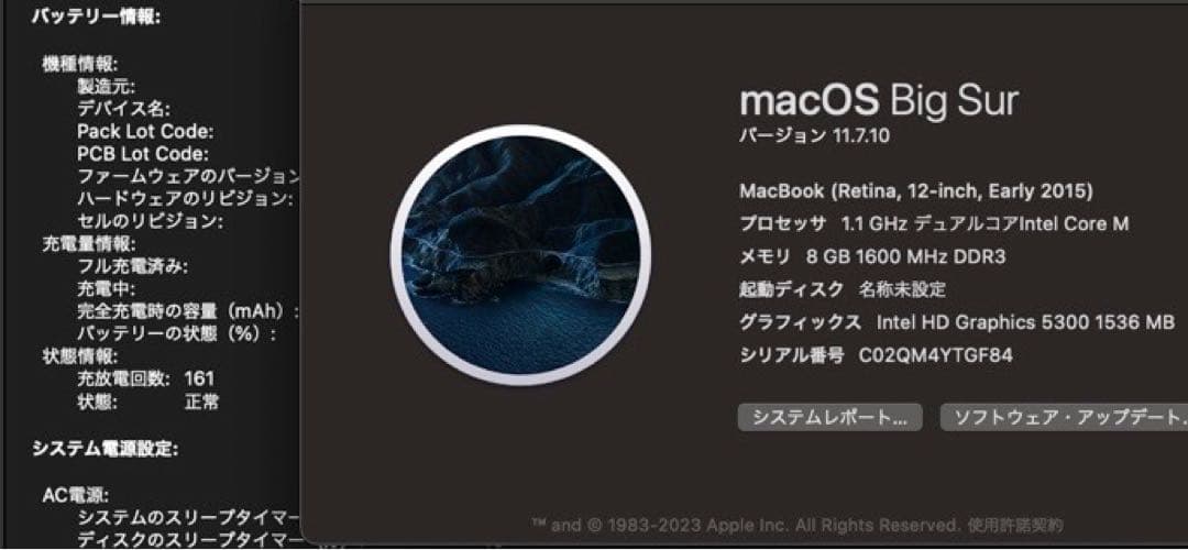【美品 】Macbook 12 inch Gold